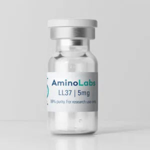 Amino Labs product photograph LL-37 | 5mg vial, Amino Labs